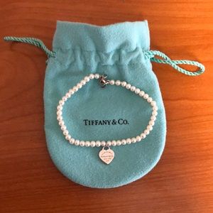 Tiffany and co return to Tiffany pearl bracelet